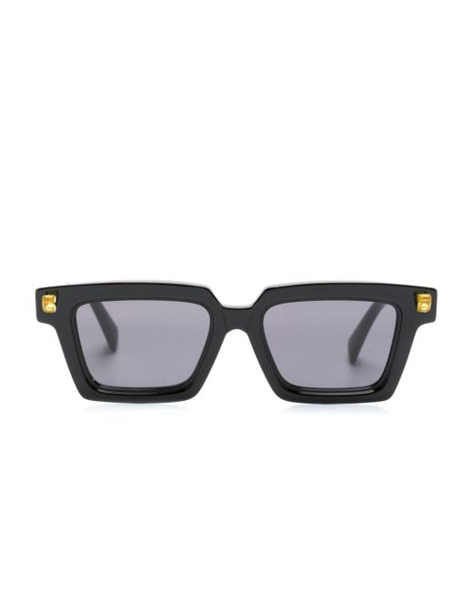 Kuboraum Gray Q2 Square-frame Sunglasses