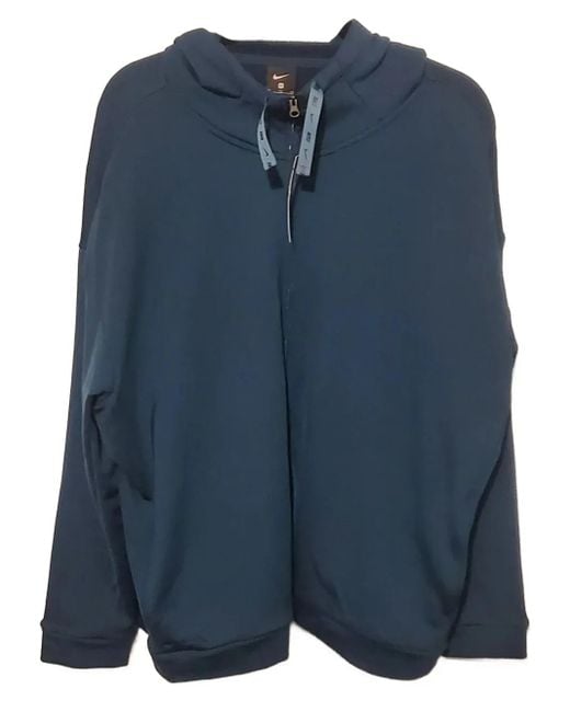 Nike Blue Ribbon-drawstring hoodie