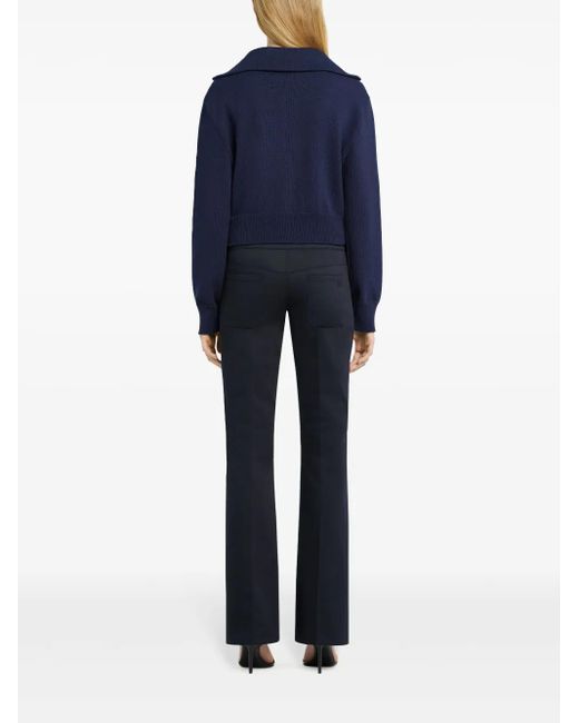 Courreges Blue Trucker Jumper