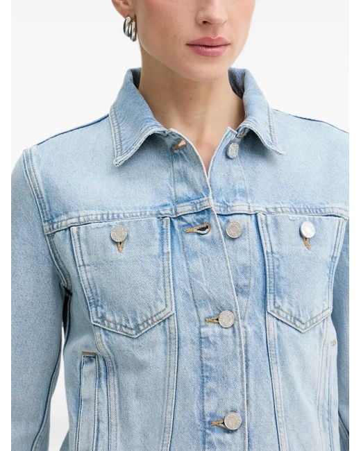 Trussardi Blue Denim Jacket