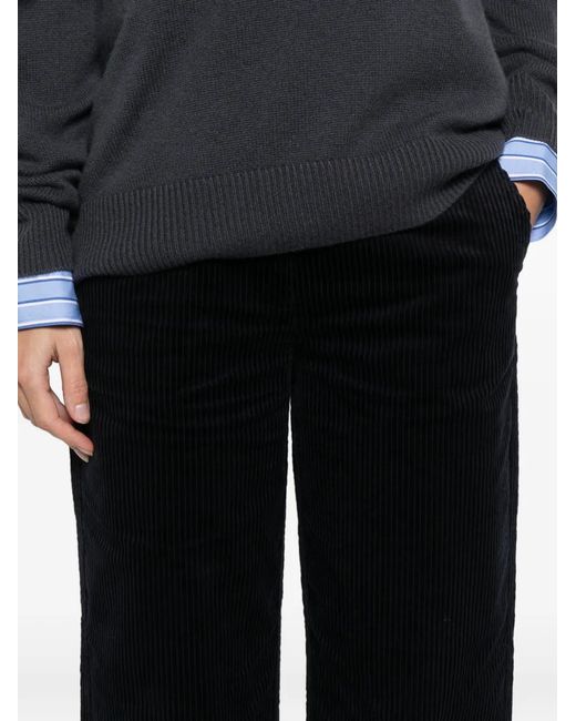 Marc O' Polo Black Corduroy Trousers