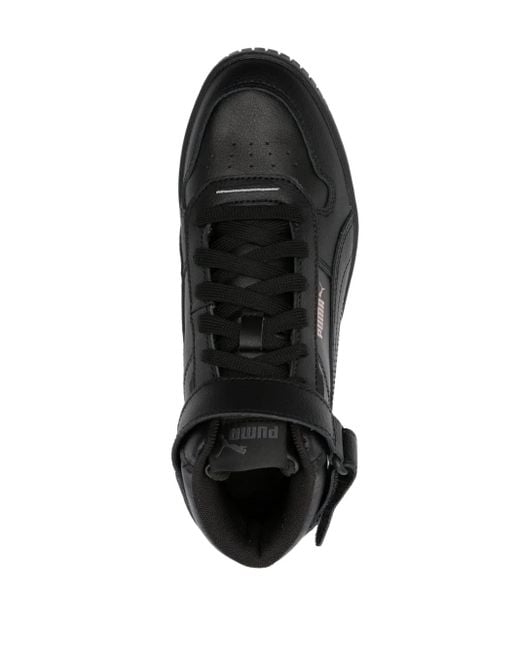 PUMA Black Carina Street Ankle-Length Sneakers