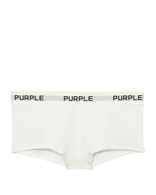 Purple Brand Natural Logo-Waistband Boxers