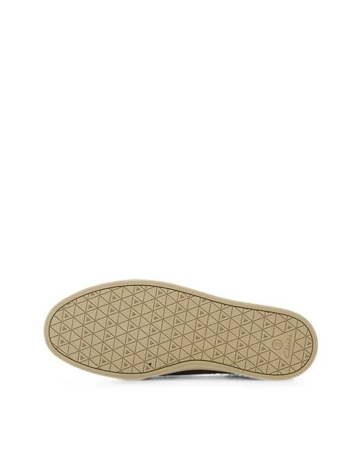 Clarks Black Lockford Boat Shoes for men