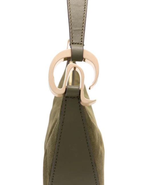 Borsa Tote Con Zip di Cult Gaia in Metallic