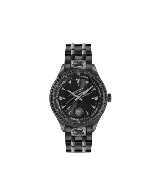 Philipp Plein Black Lineman 45Mm for men