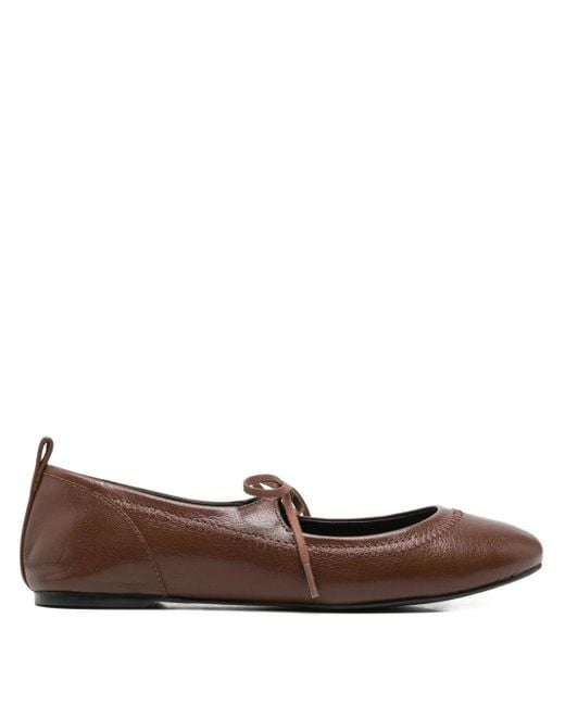 Paloma Wool Brown Zora Ballet Flats