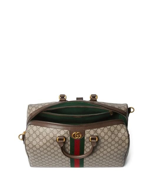 Gucci Brown Savoy Gg-Pattern Medium Tote Bag for men