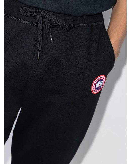 Canada Goose Black Sweatpants for men