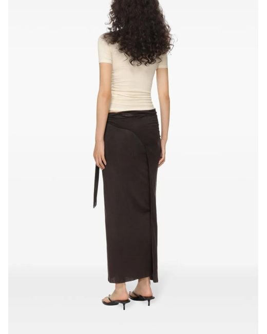 Baserange White Cut-Out T-Shirt