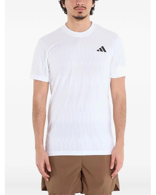 Adidas White Climacool + Airchill Freelift T-Shirt for men