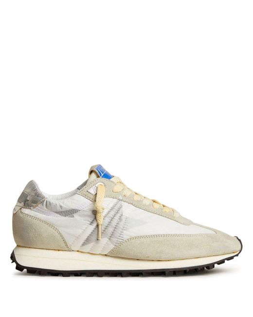 Golden Goose Deluxe Brand White Running Marathon Panelled Sneakers