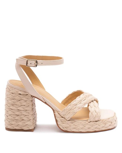 Castaner Natural Raffia Woven Espadrilles