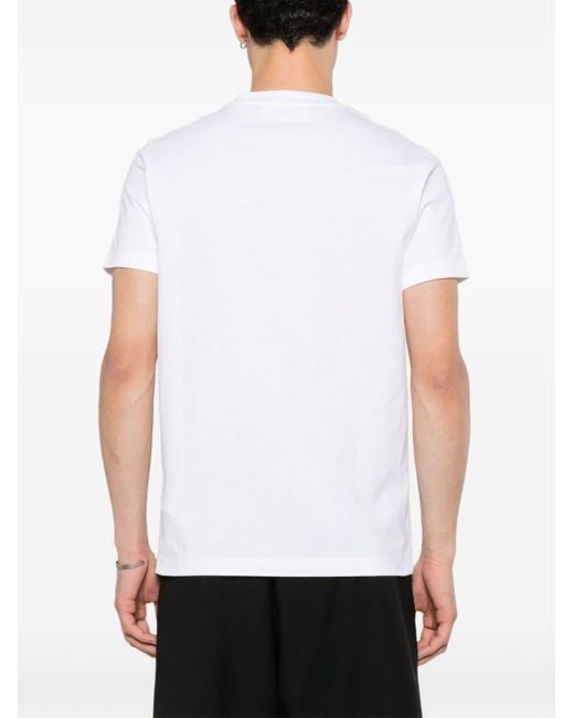 Karl Lagerfeld T-shirt Met Bliksemflitsprint in het White voor heren
