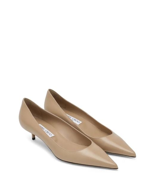 Jimmy Choo Natural Amelia Chic Pumps