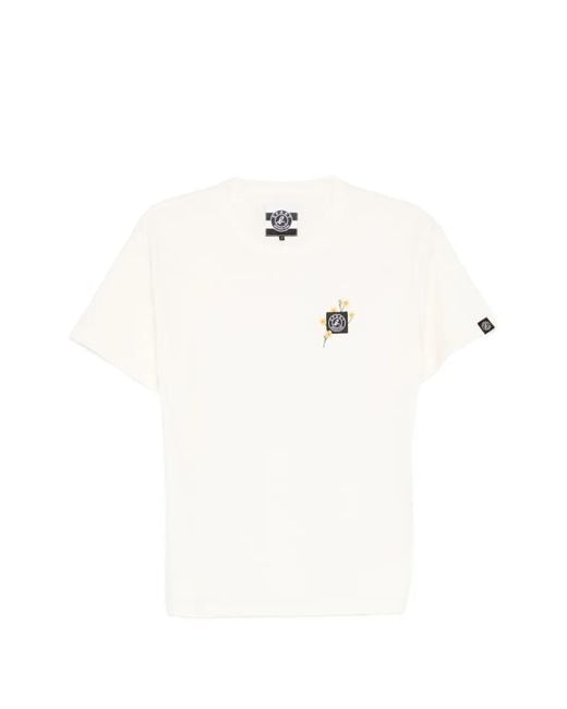 SPORT b. by agnès b. White Flower Label T-Shirt