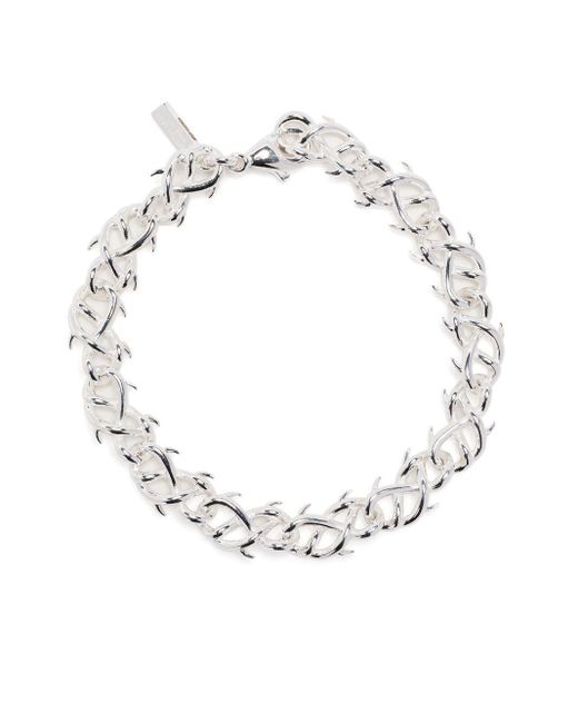Hatton Labs Thorn Chain-link Bracelet in Metallic for Men | Lyst
