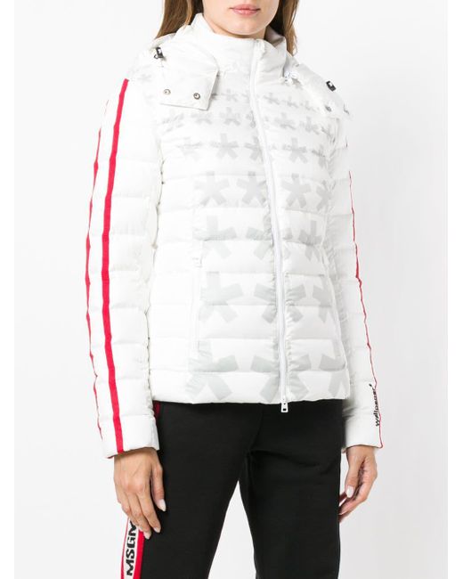 Rossignol Carolina Asterix Padded Jacket in White - Lyst