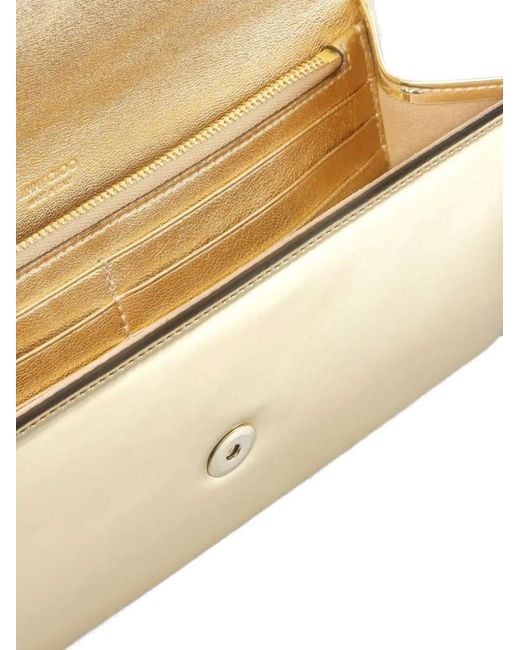 Jimmy Choo Natural Emmie Clutch Bag