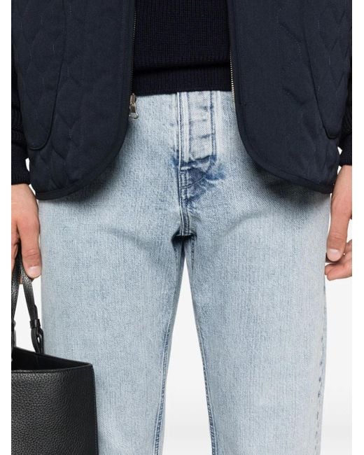 Jean À Patch Logo Jil Sander pour homme en coloris Blue