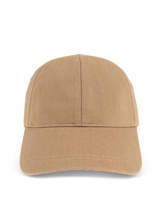 Paul Smith Natural Woven Hat for men