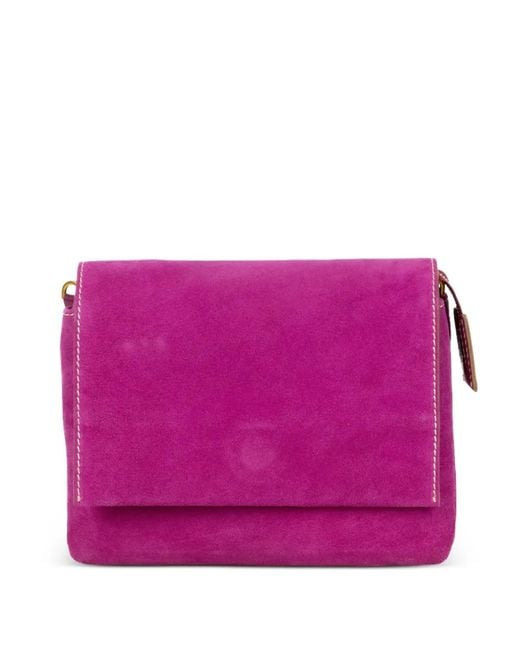 Borsa A Spalla Three di Gianni Chiarini in Purple