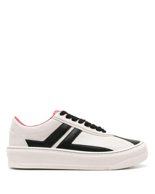 Lanvin X Future Cash Sneakers Met Colourblocking in het White voor heren