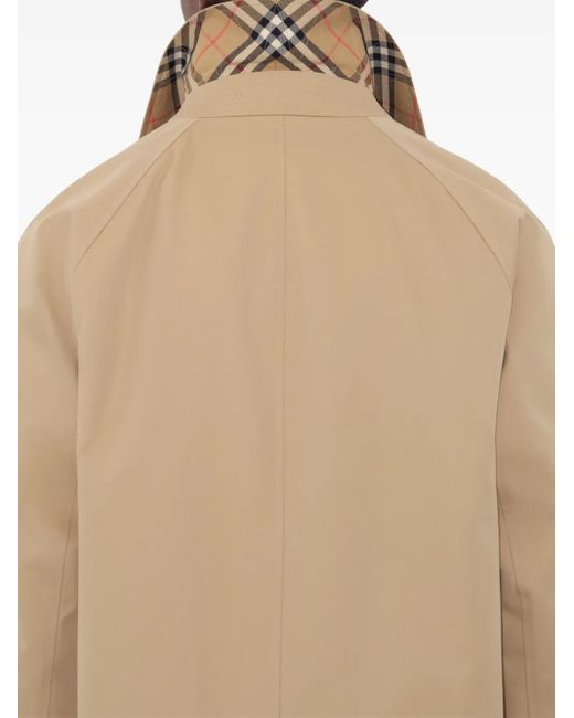 Burberry Natural Mid-Length Camden Heritage Car Coat for men