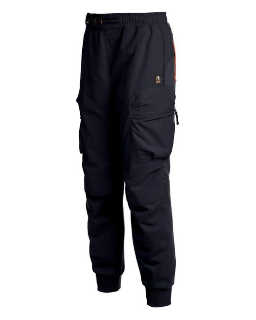 Pantaloni Elasticizzati Con Tasche Cargo di Parajumpers in Blue da Uomo