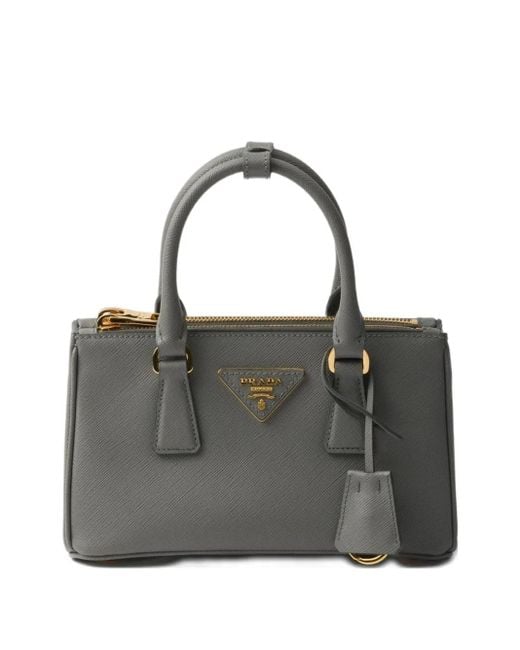 Bolso Galleria mini Prada de color Black