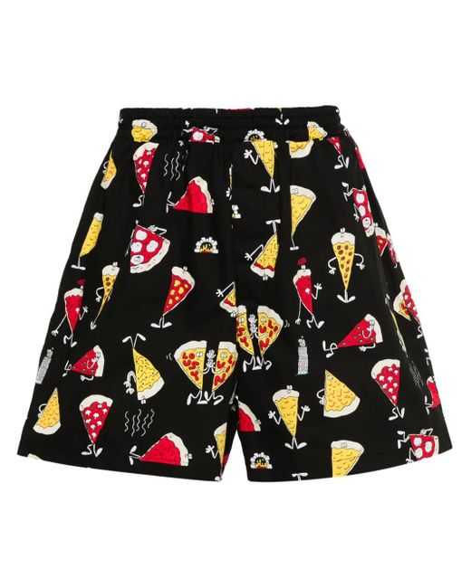 Junya Watanabe Zwembroek Met Print in het Multicolor voor heren