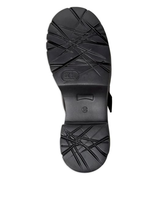 Camper Black 54mm Milah Buckle-fastening Platform Monk Shoes