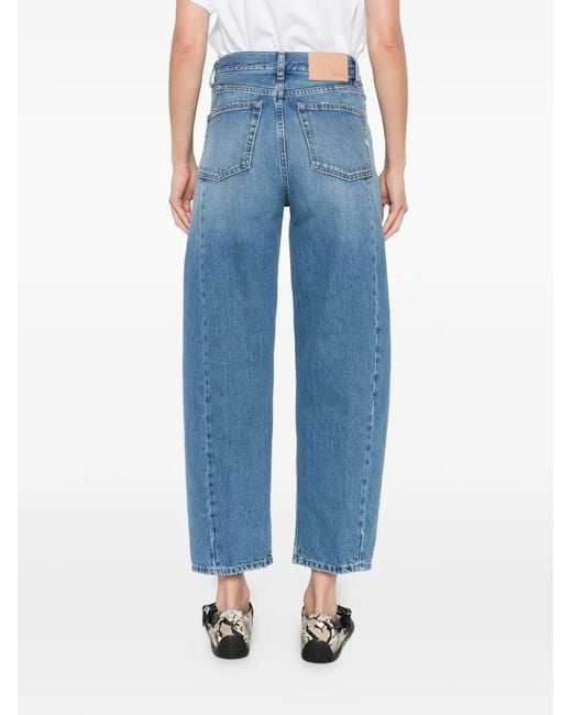 ViCOLO Blue Barrel Jeans