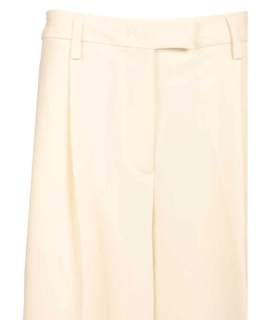 Pantalon Ample Deva Thelatest en coloris White