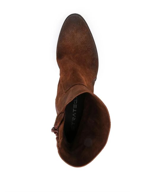 Madison Maison Brown Suede Ankle Boots