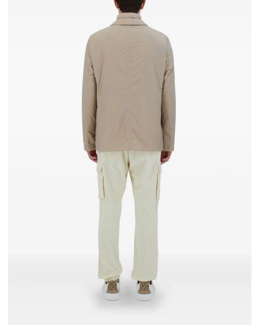 Herno Natural Veste Matelassée À Fermeture Zippée for men