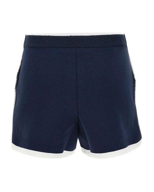 Lacoste Blue Heritage Stretch Shorts