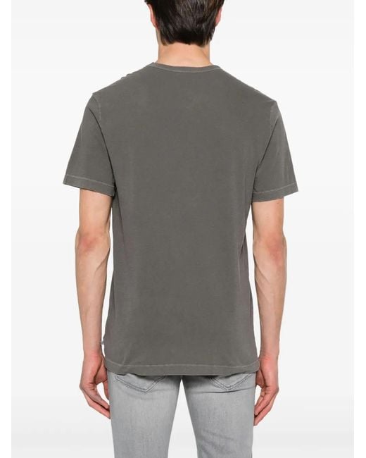 James Perse Gray Jersey Cotton T-Shirt for men