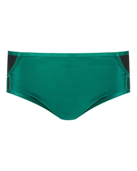 Amir Slama Green Cut Out Trunks for men