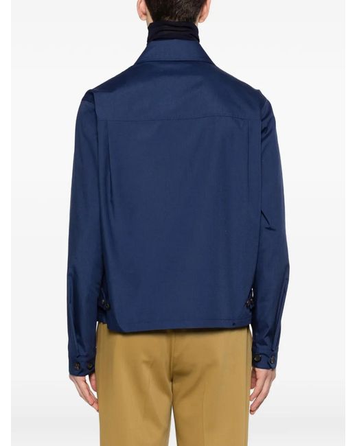 Prada Blue Zip Jacket for men