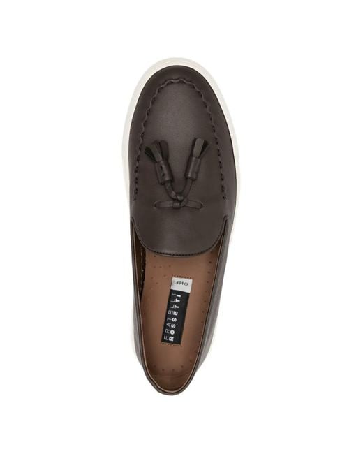 Fratelli Rossetti White Tassel Detail Lace-Up Shoes for men