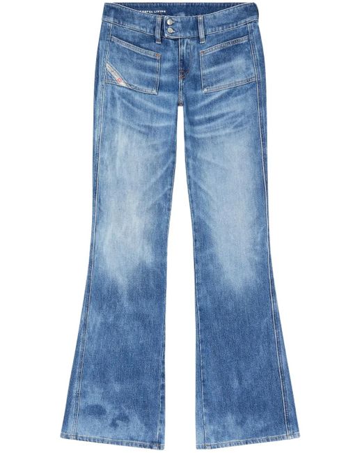 Jeans D-Hush Svasati di DIESEL in Blue