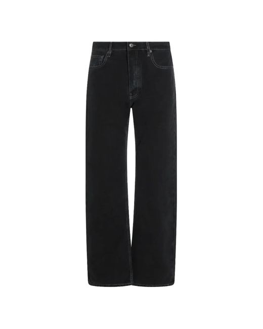 Off-White c/o Virgil Abloh Black Jean À Patch Logo for men