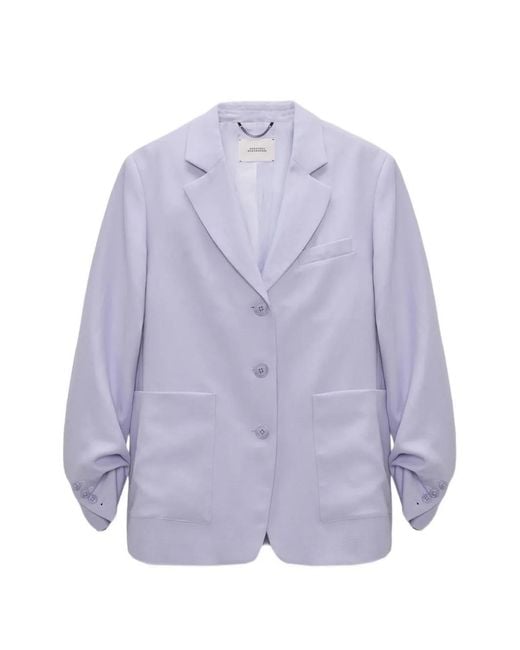 Dorothee Schumacher Purple Summer Cruise Jacket
