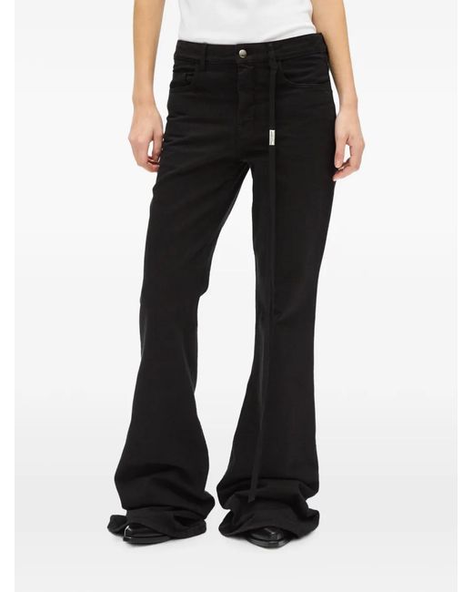 Ann Demeulemeester Black Jean Slim Toos