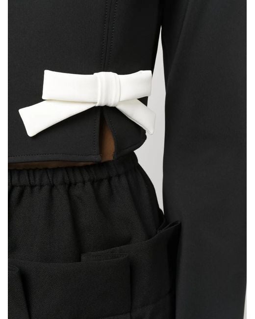 Viktor & Rolf Cropped Top in het Black