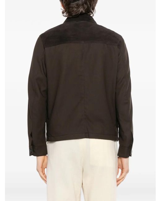 Brioni メンズ ブラック レザージャケットの通販はau PAY マーケット