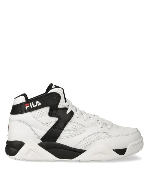 Fila Black Squad Mid Sneakers for men