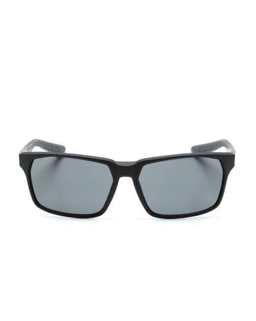 Nike Gray Maverick Square-frame Sunglasses