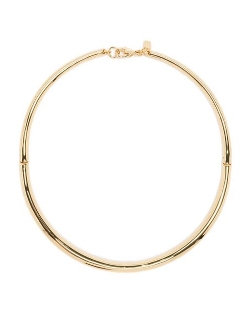 Ryenn's Eyes Metallic Sculpted Collar Necklace